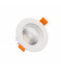 Foco Downlight LED COB Direccionable Circular 12W Blanco